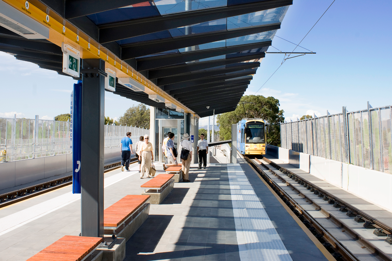 South road tram overpass, Stop 6.